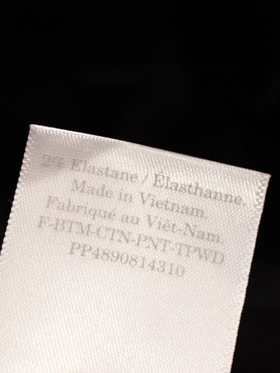 Everlane The Easy Pant Women’s 8 Black Organic Cotton Relaxed Fit - Picture 14 of 14